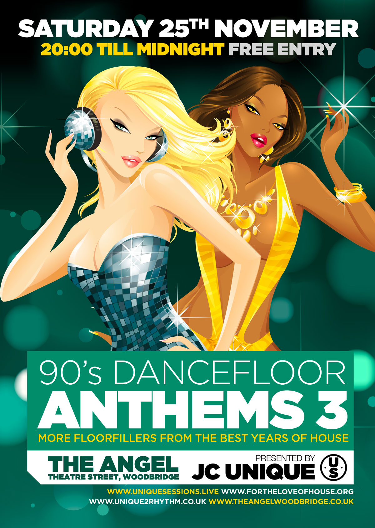 US—Angel—90s-Dancefloor-Anthems-3-Web-Poster