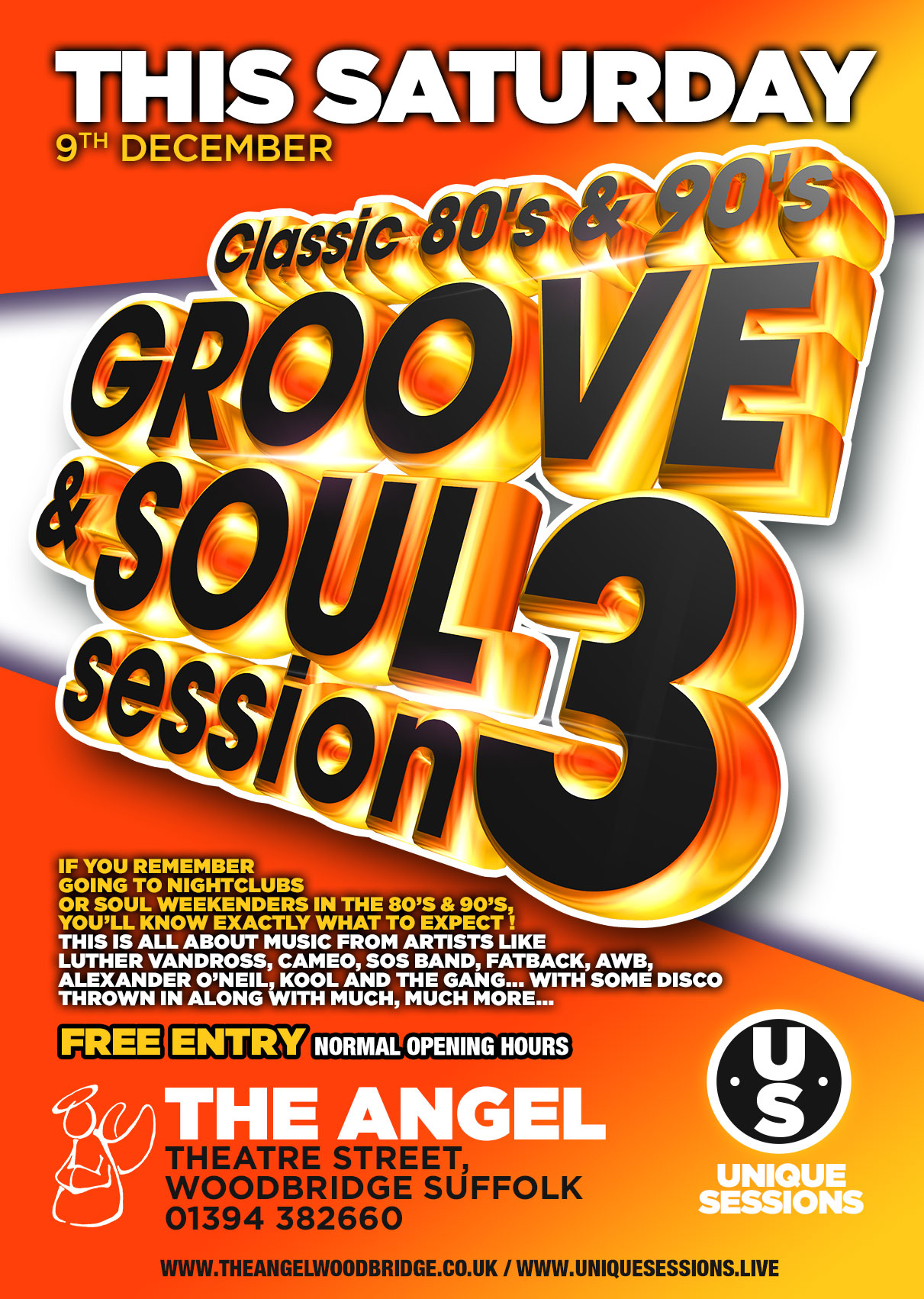 US—Angel—9th-December-2017-Groove-and-Soul-3—A-format-poster