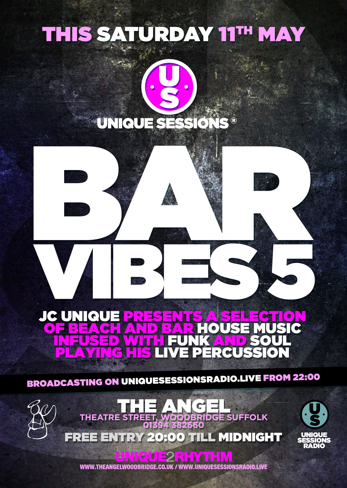 US—Angel—Bar-Vibes-5-11th-May-2019—A-format-poster