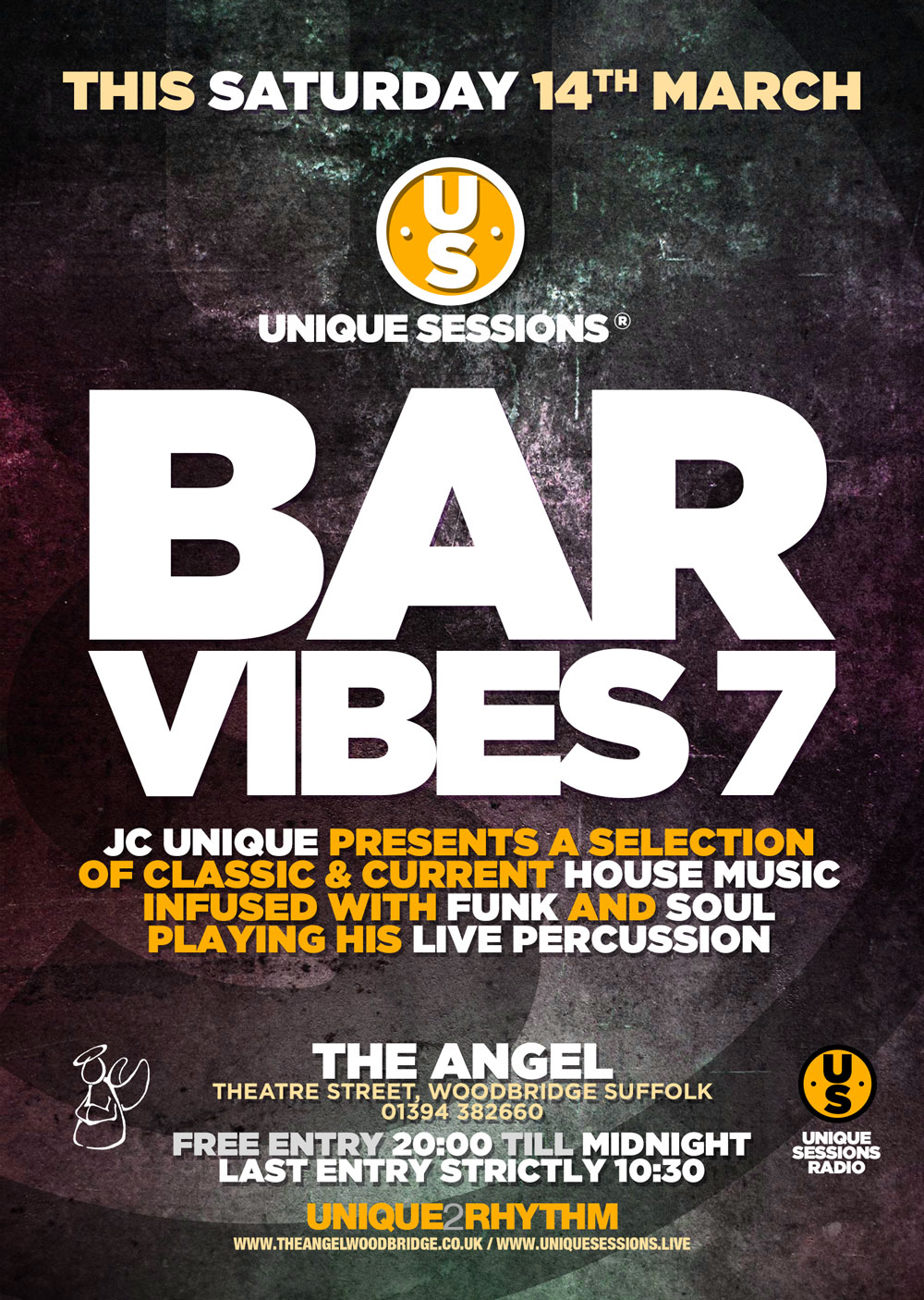 US—Angel—Bar-Vibes-7-14th-March-2020—A-format-poster